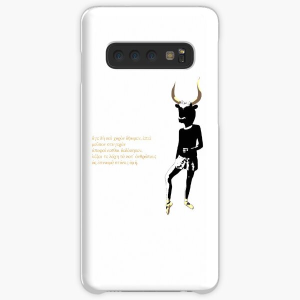 Self-portrait, bull-headed Samsung Galaxy Snap Case
