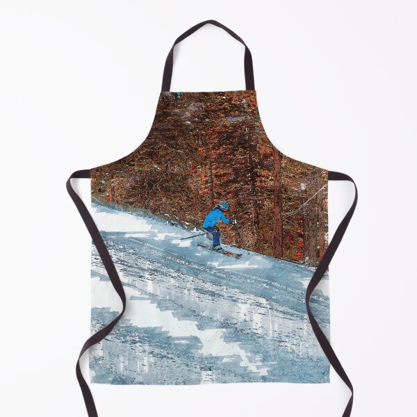Item preview, Skiing Fast Abstract designed and sold by ColortrixArt.