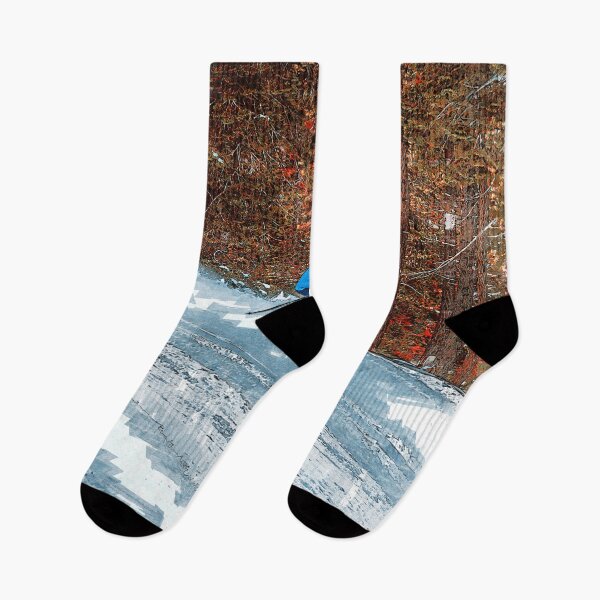 Item preview, Skiing Fast Abstract designed and sold by ColortrixArt.
