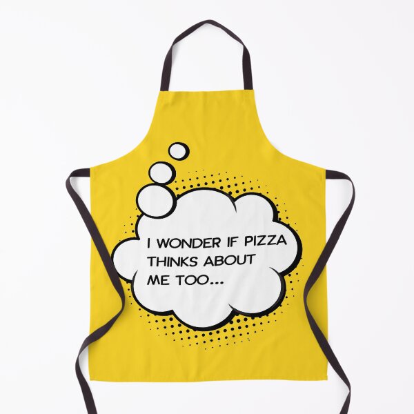 Item preview, I wonder if pizza thinks about me too IV designed and sold by HappyLime.