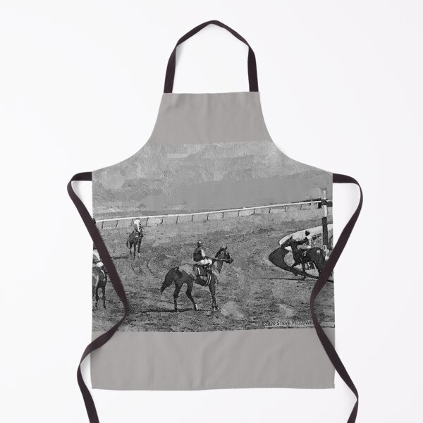 Item preview, THOROUGHBREDS PULLING UP by Steve Yellowbear Equine Fine Art C2021 designed and sold by SteveYellowbear.