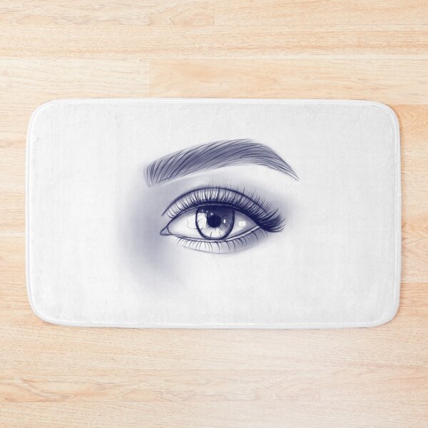 Item preview, The female eye. Monochrome illustration designed and sold by Iris777.