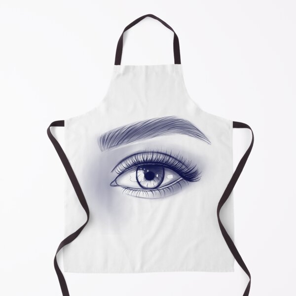 Item preview, The female eye. Monochrome illustration designed and sold by Iris777.