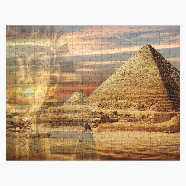 Vista previa del artículo con la obra «Egipto Pirámide Faraón», diseñado y vendido por lollypopstore.