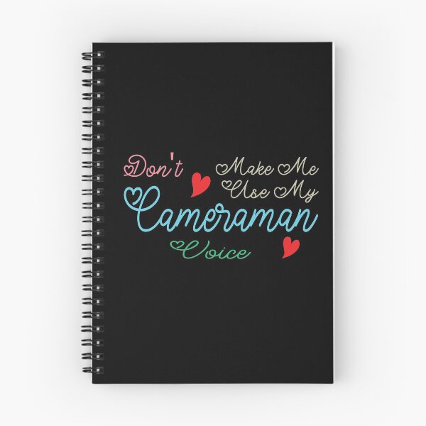 Item preview, Don't Make Me Use My Cameraman Voice, Cute Funny Gift Idea For Cameramen  designed and sold by awesomedraw.