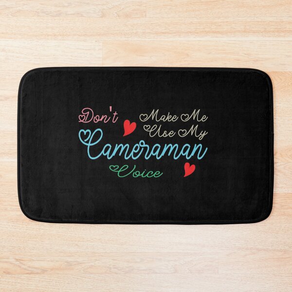 Item preview, Don't Make Me Use My Cameraman Voice, Cute Funny Gift Idea For Cameramen  designed and sold by awesomedraw.
