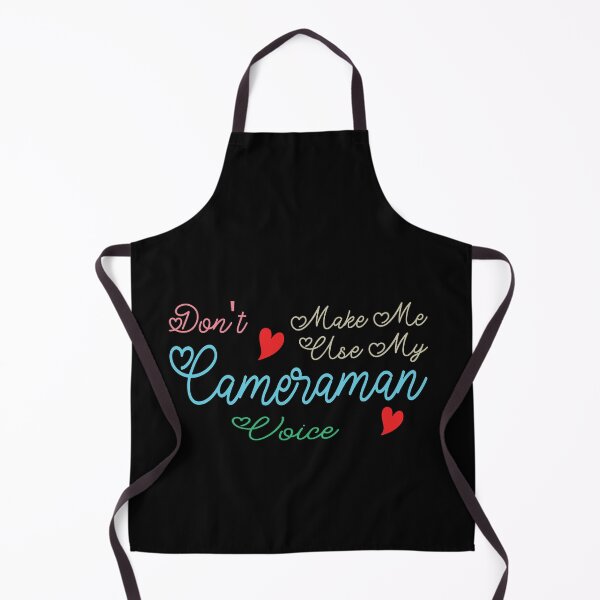 Item preview, Don't Make Me Use My Cameraman Voice, Cute Funny Gift Idea For Cameramen designed and sold by awesomedraw.
