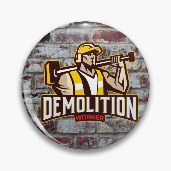 Item preview, Demolition Worker Construction Site Design designed and sold by luvvvvvit.