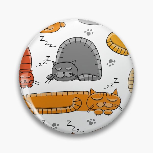 Item preview, Cute Sleepy Cats designed and sold by Walk-It-Off.