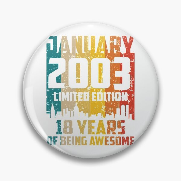 Item preview, 18th Birthday 18 Years 2003 Limited designed and sold by Renergie.