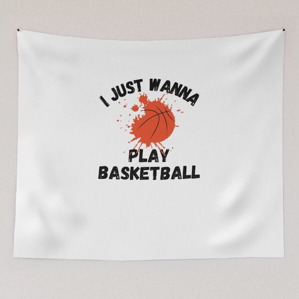 Item preview, I Just Wanna Play Basketball Gift designed and sold by Emerg-Apparel.