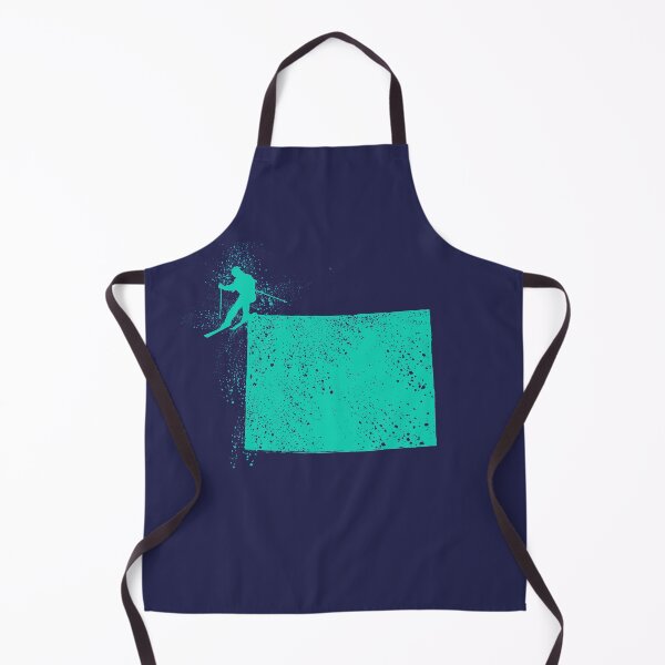 Item preview, State of Colorado Skier- Now in Teal! designed and sold by HungryDino.