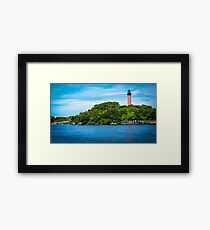 I love Jupiter Florida Framed Print