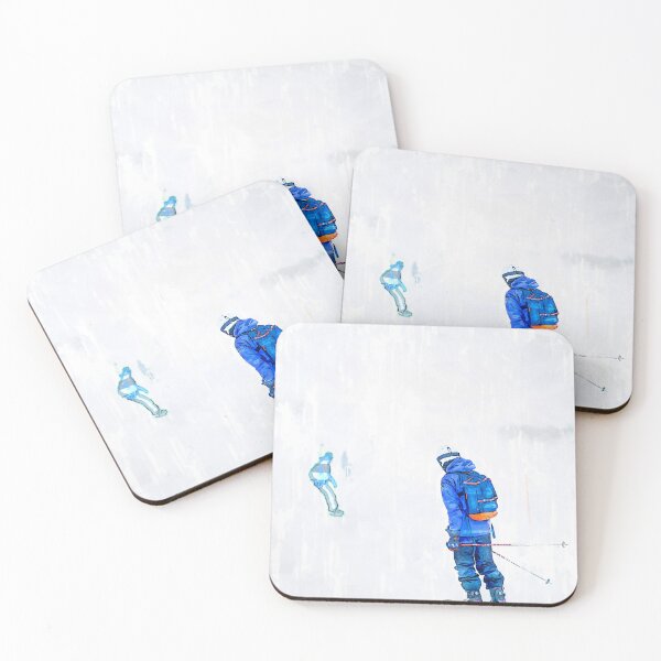 Item preview, Skiers Mount Perisher. For ski lovers. designed and sold by ColortrixArt.