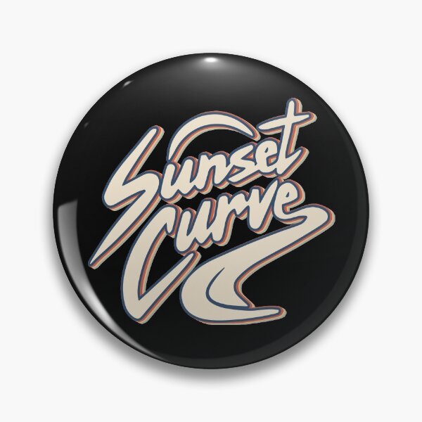 Artikelvorschau, Sunset Curve Band entworfen und verkauft von maploondesigns.