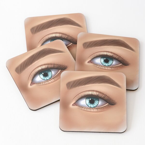 Item preview, The female eye. Color illustration designed and sold by Iris777.