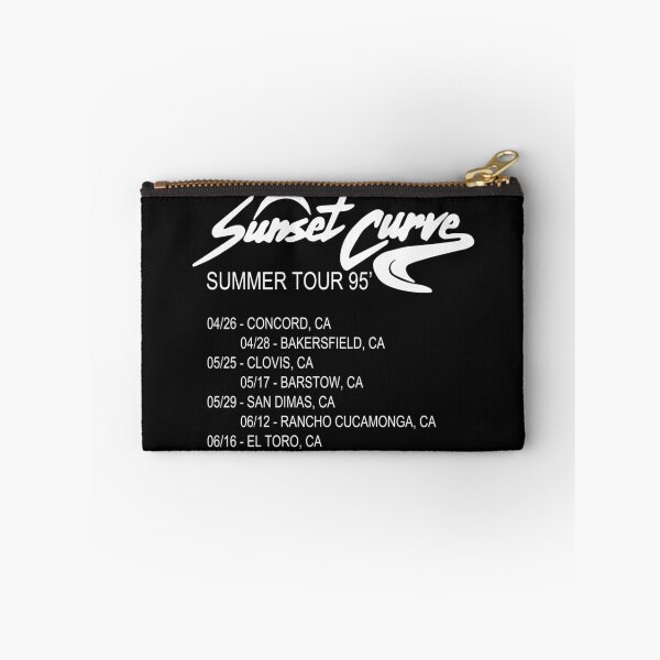 Artikelvorschau, Sunset Curve Band Sommer Tour 1995 entworfen und verkauft von maploondesigns.
