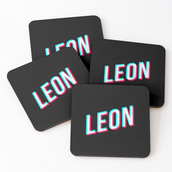 Item preview, Leon Jung's name glitch Tik Tok Style designed and sold by hendeJens.