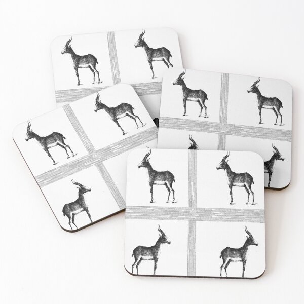 Item preview, Antelope drawings pattern designed and sold by tetibright.
