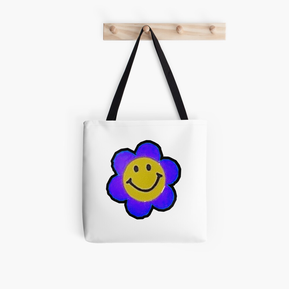 cute smiley face tote bag  Tote Bag for Sale by DesignsBySanna