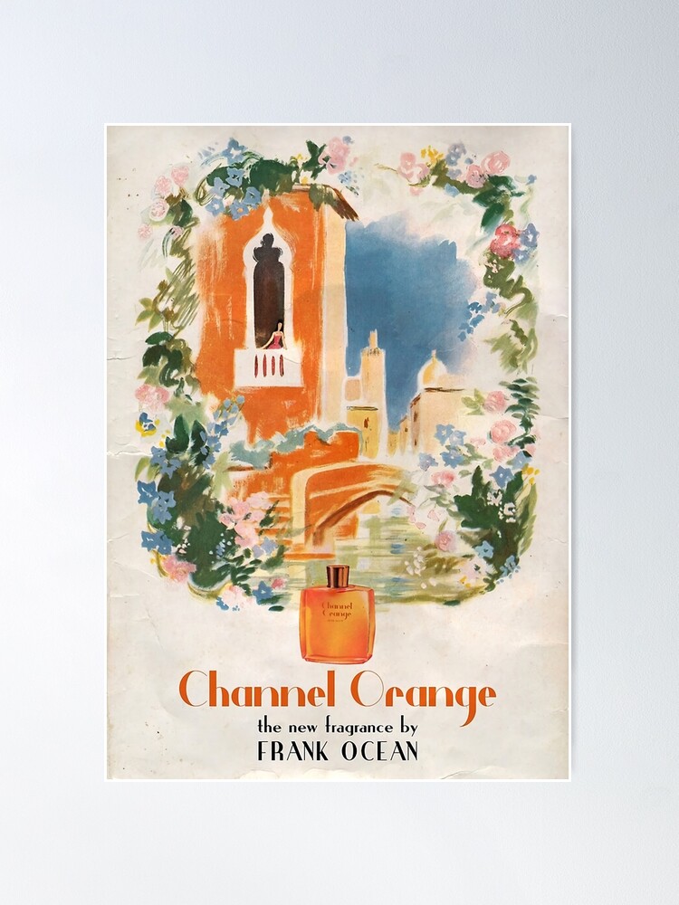 Alternate view of Frank Orange Parfume Poster