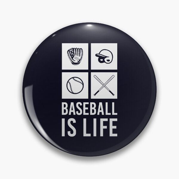 Item preview, Baseball is Life Baseballism (White) designed and sold by grofith22.