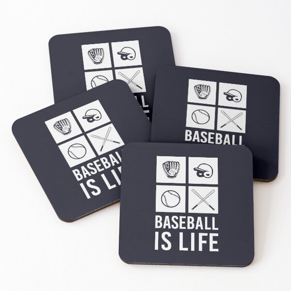 Item preview, Baseball is Life Baseballism (White) designed and sold by grofith22.