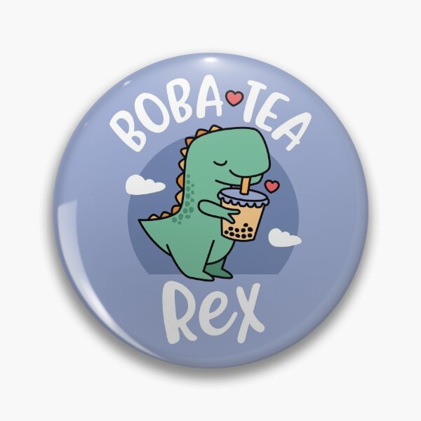 Item preview, Boba Tea Rex - Cute Funny Bubble Tea designed and sold by BobaTeaMe.