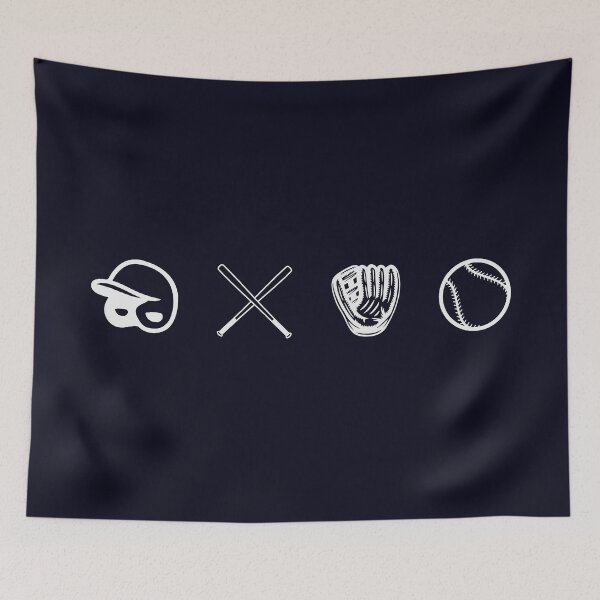 Item preview, Baseballism Baseball Minimal Design (white) designed and sold by grofith22.