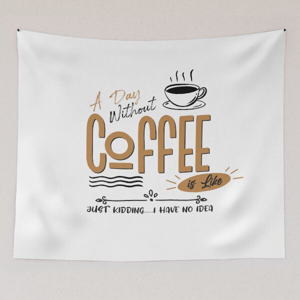 Artikelvorschau, Ein Tag ohne Kaffee ist wie, Kaffee-T-Shirts, Kaffee-T-Shirt, Aufkleber, Koffein-T-Shirt, lustiges Kaffee-Shirt, Kaffee-Shirt, Damen-Kaffee-Shirt entworfen und verkauft von Aminepop.