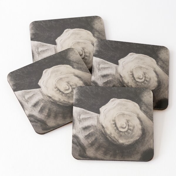 Item preview, Sea Shell in Black and White designed and sold by RotondoArt.