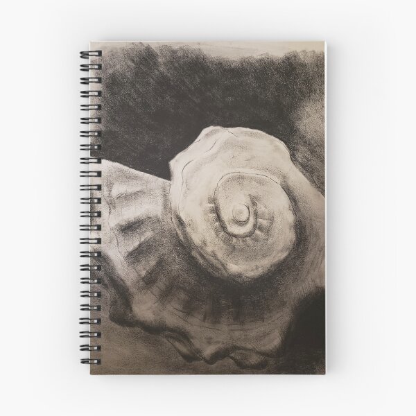 Item preview, Sea Shell in Black and White designed and sold by RotondoArt.