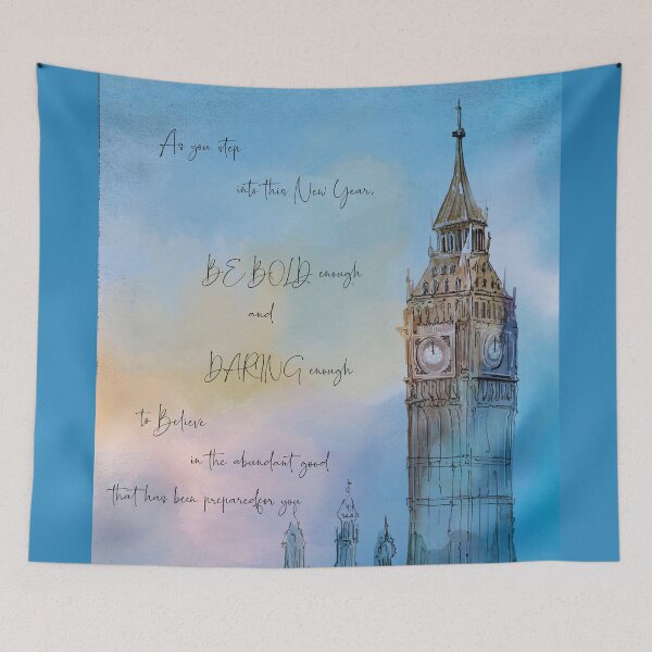 Item preview, Be Bold in the New Year designed and sold by Sandra Clark.