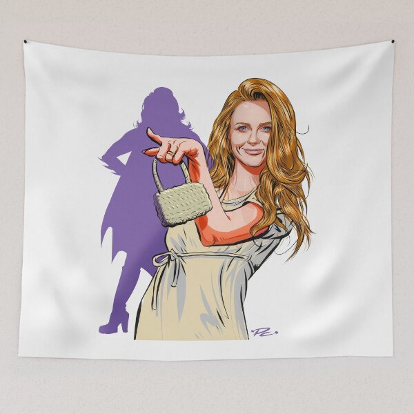 Item preview, Alicia Silverstone - An illustration by Paul Cemmick designed and sold by TIGERDAVER.