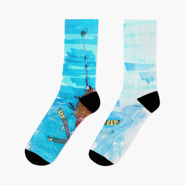 Item preview, Cross Skier Jump Abstract. For ski lovers. designed and sold by ColortrixArt.