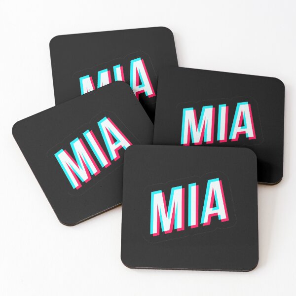 Item preview, Mia girls name glitch tik tok style designed and sold by hendeJens.