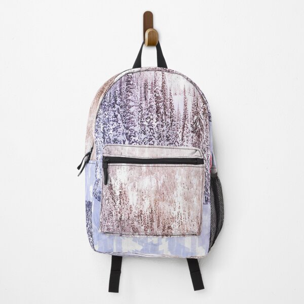 Item preview, Skiing White Snow Forest. For ski lovers. designed and sold by ColortrixArt.