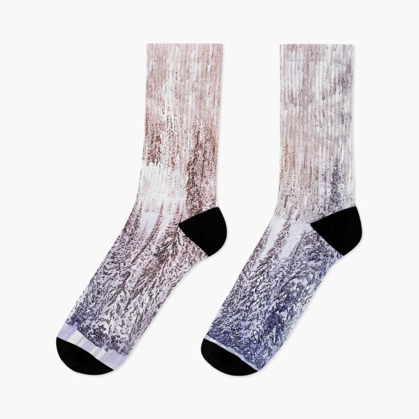 Item preview, Skiing White Snow Forest. For ski lovers. designed and sold by ColortrixArt.