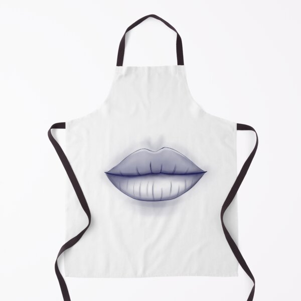 Item preview, Lips. Monochrome illustration designed and sold by Iris777.