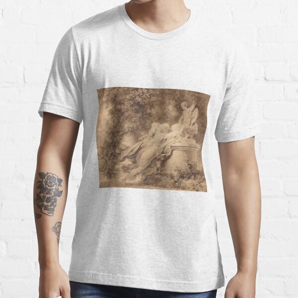 Apollo and Diana Attacking the Children of Niobe - Jacques-Louis David Essential  T-Shirt for Sale by themasters