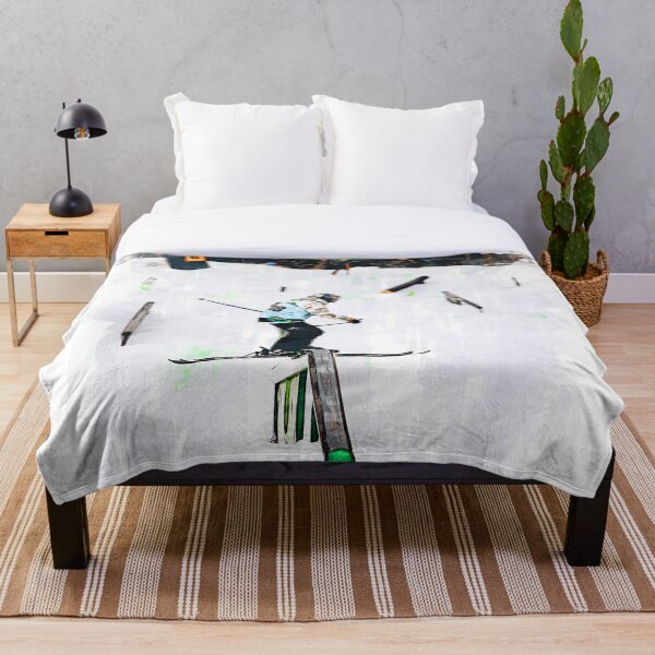 Item preview, Skiing Freestyle Abstract. For ski lovers.  designed and sold by ColortrixArt.