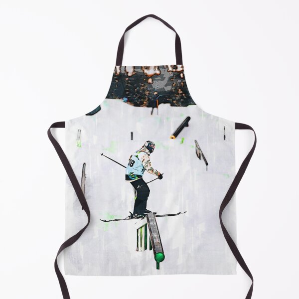 Item preview, Skiing Freestyle Abstract. For ski lovers. designed and sold by ColortrixArt.