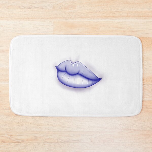 Item preview, Lips. Monochrome illustration designed and sold by Iris777.