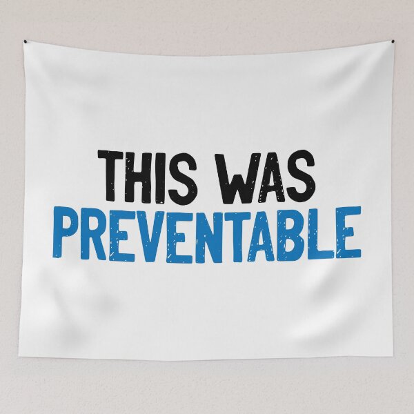 Item preview, This was Preventable 2020 Bad Year designed and sold by Sour Soul.