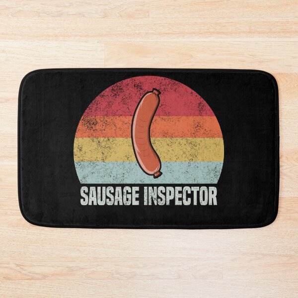 Item preview, Retro Sausage Inspector - Weiner Lover designed and sold by Kawaiindoodle.