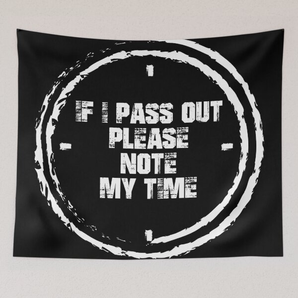 Item preview, If I Pass Out Please Note My Time, Funny Rowing T Shirt designed and sold by NiceStylee.