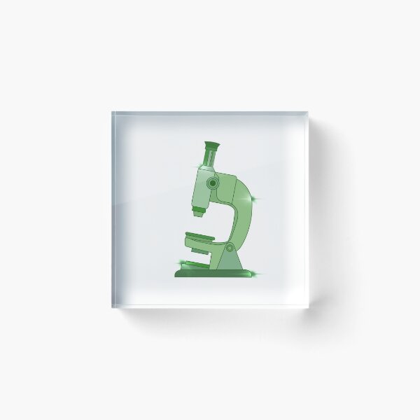 Item preview, Shiny Green Microscope designed and sold by Katherine Winner.