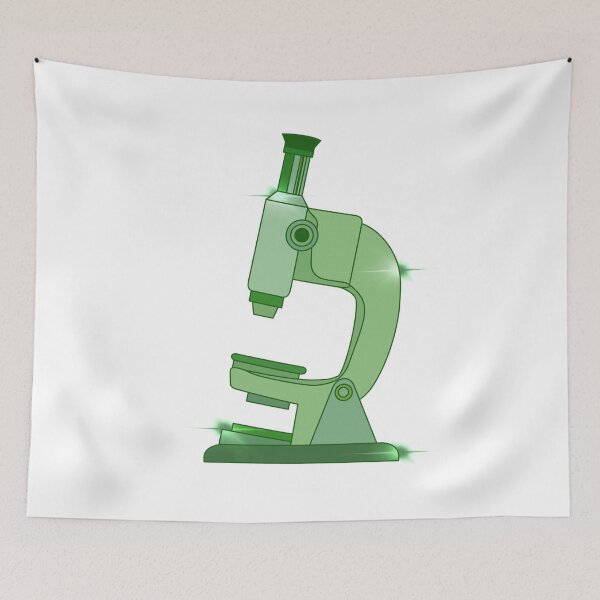 Item preview, Shiny Green Microscope designed and sold by Katherine Winner.