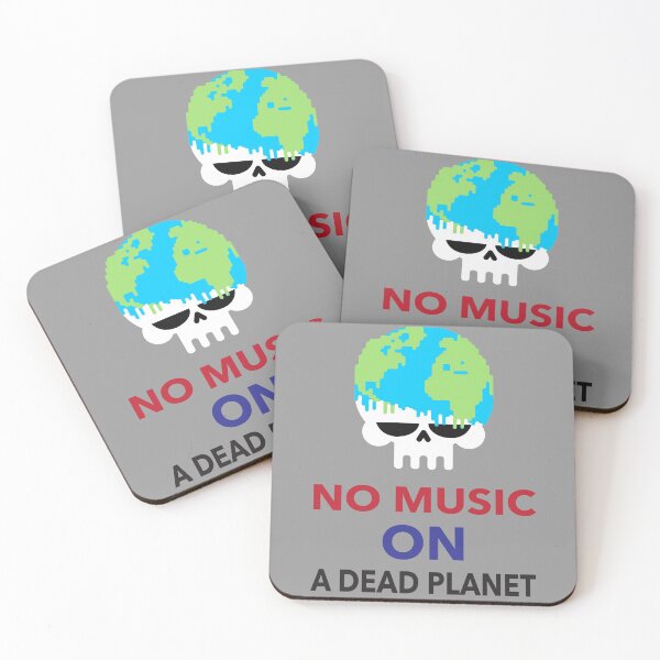 Item preview, No Music On A Dead Planet  designed and sold by cattiktoks1718.