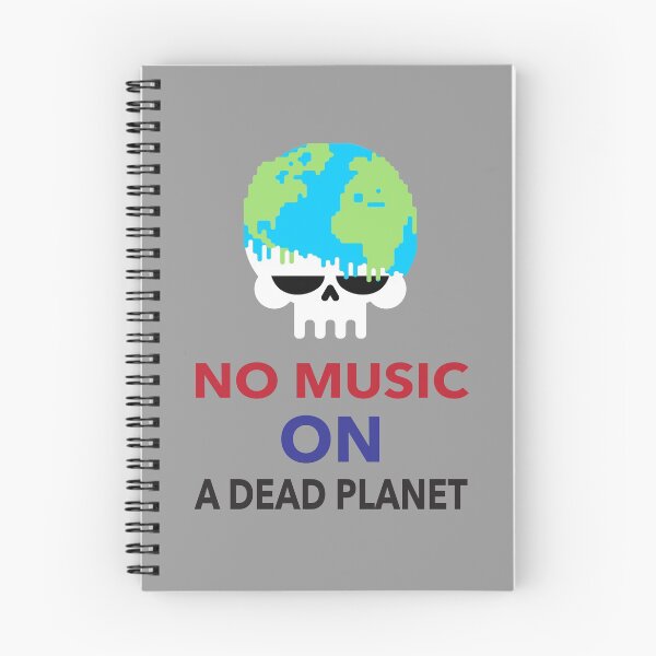 Item preview, No Music On A Dead Planet  designed and sold by cattiktoks1718.